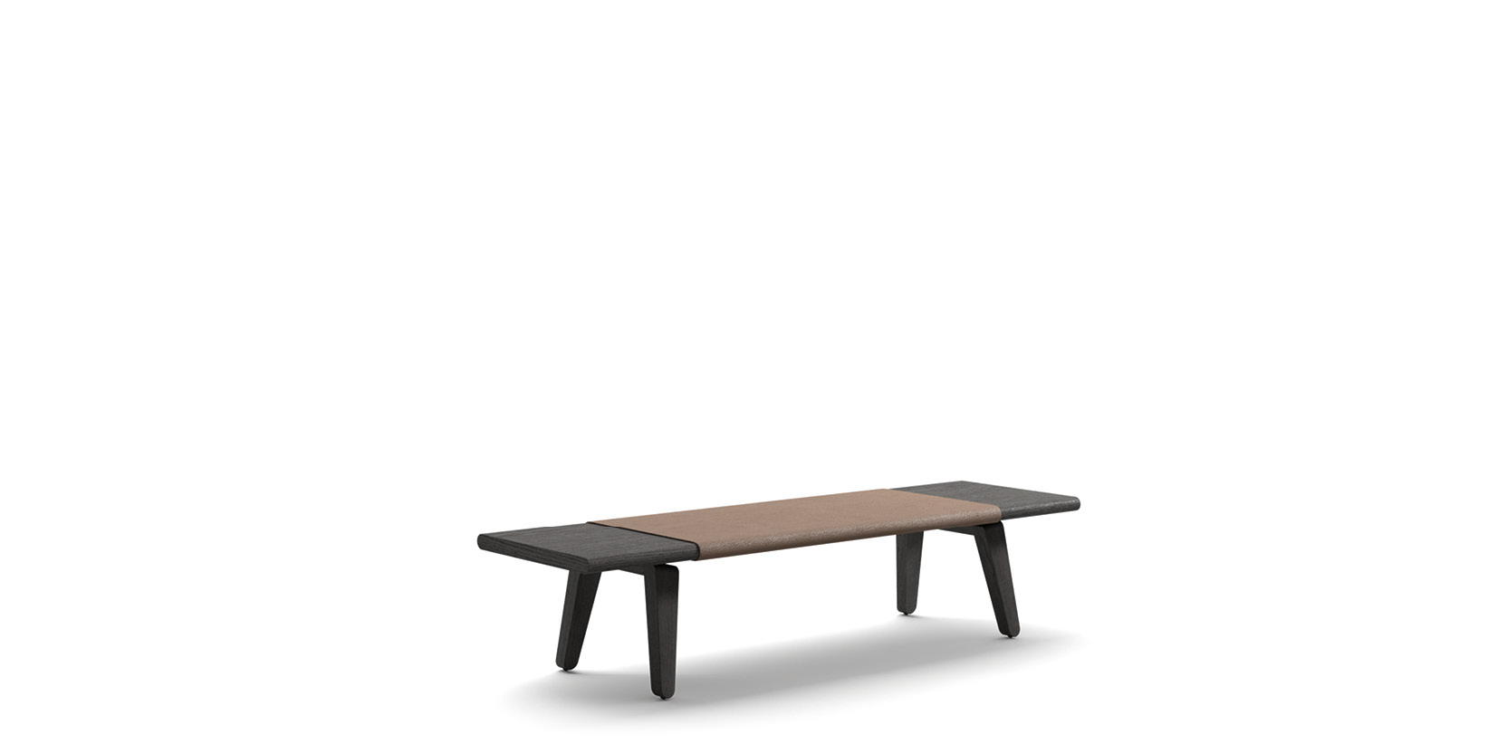 Acute Wood bench by Rodolfo Dordoni | Cassina