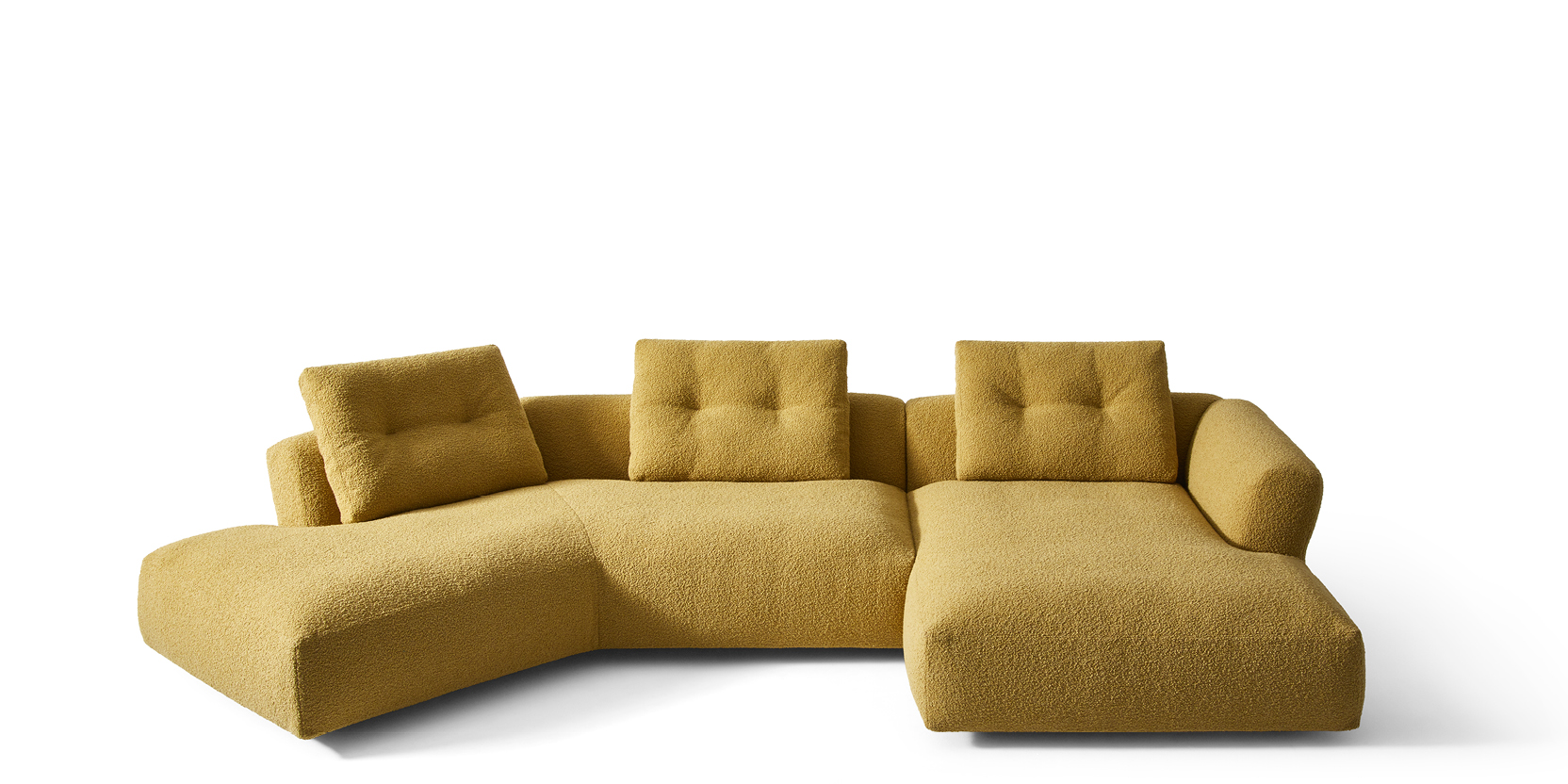 Sengu Bold sofa, modules, open shapes | P. Urquiola | Cassina