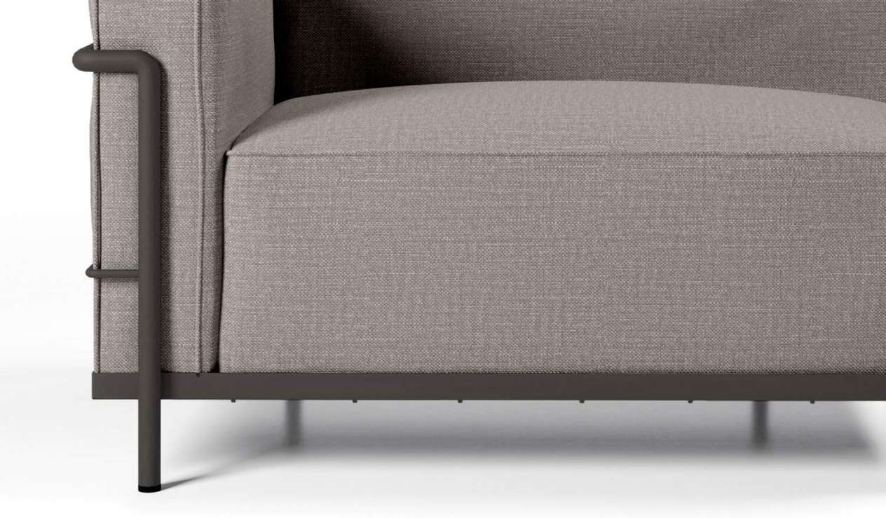 3 Fauteuil Grand Confort, méridienne armchair | Le Corbusier, P. Jeanneret,  C. Perriand | Cassina