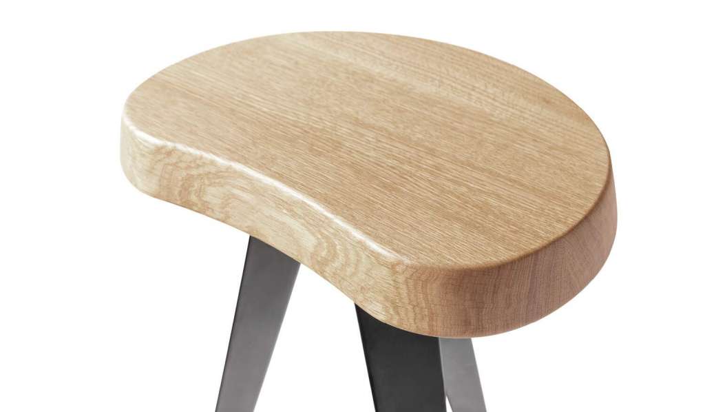 Tabouret Mexique Stool - Cassina Pro Collection, Charlotte Perriand |  Cassina